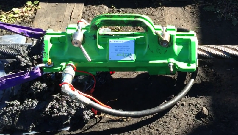 Smarownica do lin stalowych Viper WRL Maxi MKII 